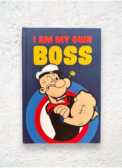 Noota NOOTA I AM THE BOSS A5 HARDCOVER NOTEBOOK 100 LINED PAGES  - Image 1