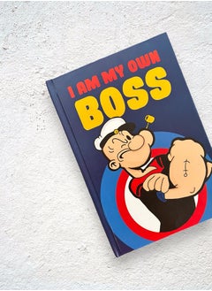 Noota NOOTA I AM THE BOSS A5 HARDCOVER NOTEBOOK 100 LINED PAGES  - Image 2
