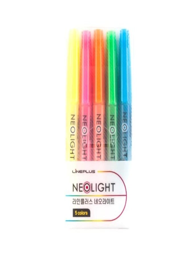 Lineplus Highlighter (NeoLight 5) , Multicolor - Image 1