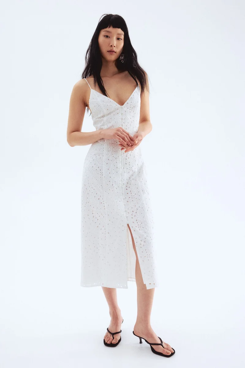 H&M Broderie anglaise strappy dress