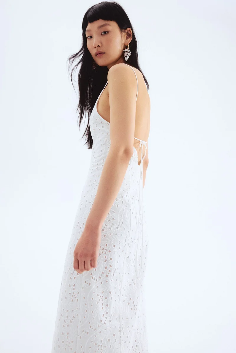 H&M Broderie anglaise strappy dress