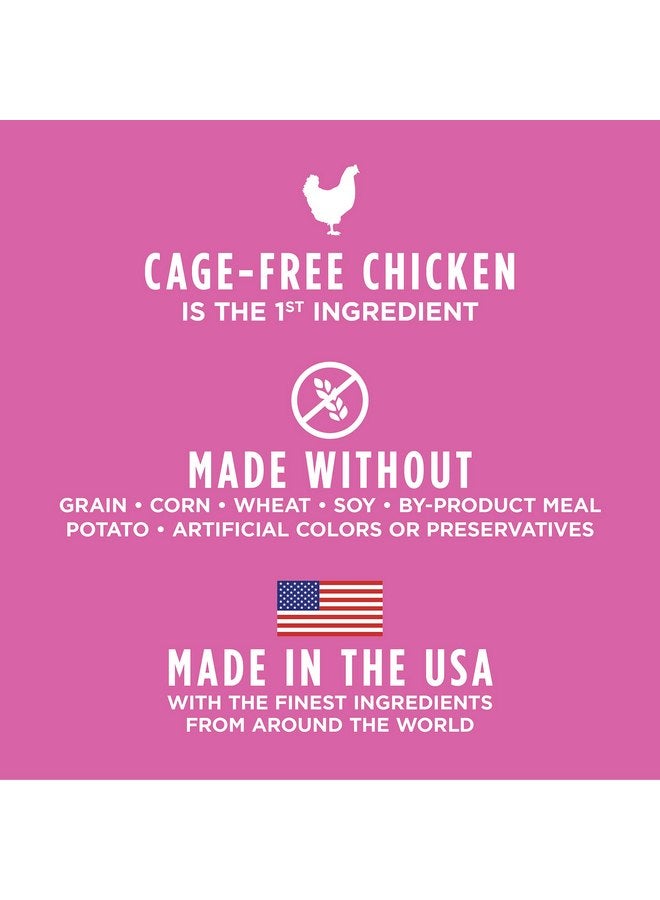 غريزة طعام الكلاب الجاف الطبيعي Instinct Raw Boost Small Breed Grain Free Recipe with Real Chicken، كيس، 10 أرطال (عبوة من قطعة واحدة) - Image 4