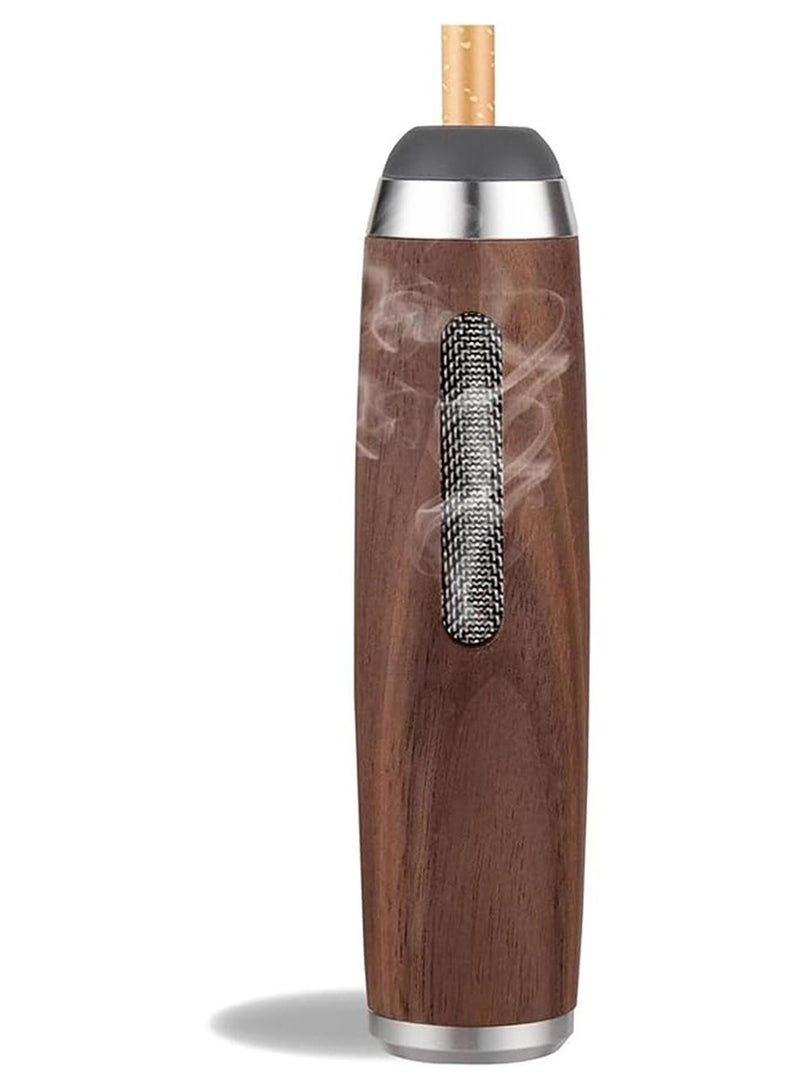 Car  Portable Auto Ashtray, Reusable Windproof Mini Cigarette Holder, Suitable for Regular and King Size Cigarettes - Image 1