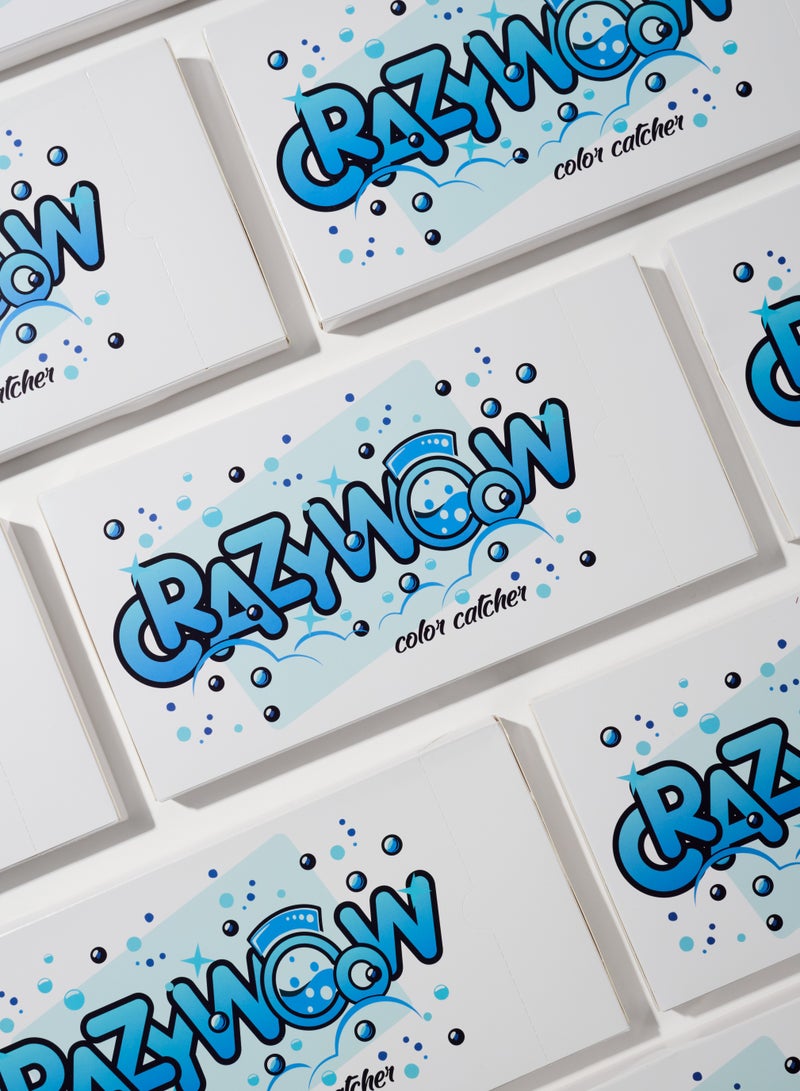 Tresor CrazyWoow Color Catchers Sheets 90 Sheets for  Laundry, Allow Mixed Washes, Prevent  Color Runs, and Maintain Original Color of  Clothing - Image 2