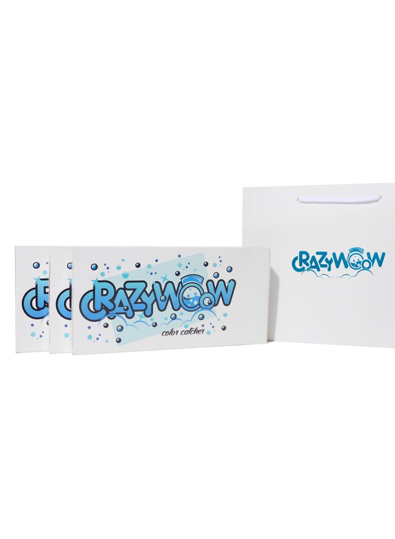 Tresor CrazyWoow Color Catchers Sheets 90 Sheets for  Laundry, Allow Mixed Washes, Prevent  Color Runs, and Maintain Original Color of  Clothing - Image 3