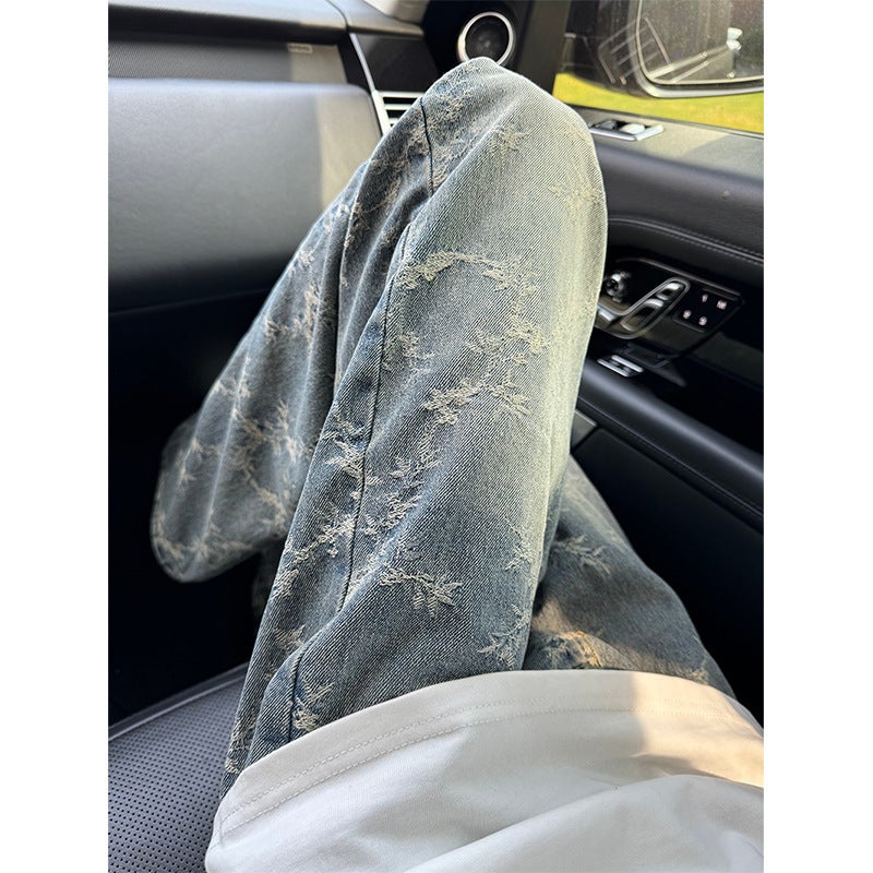 Unisex Casual Daily Denim Jeans - Image 1