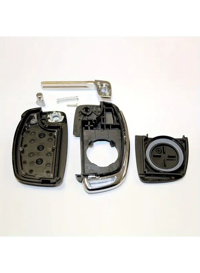 Hyundai 3 Button Folding Key Shell Protective Durable Plastic Compatible With I10 I20 I40 Ix35 Santa Fe - Image 4