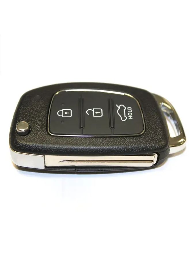 Hyundai 3 Button Folding Key Shell Protective Durable Plastic Compatible With I10 I20 I40 Ix35 Santa Fe - Image 5
