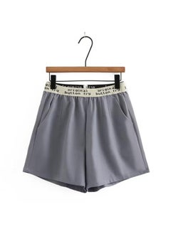 Summer New Large Size Women's Shorts For Chubby Girls Fashionable Slimming Letter Loose Waist Casual Shorts 8805