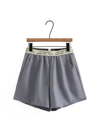 Summer New Large Size Women's Shorts For Chubby Girls Fashionable Slimming Letter Loose Waist Casual Shorts 8805 - pzsku/Z10F732C49ECBC1FFFE28Z/45/1746216901/627271cb-920d-4a1f-993f-bb5764849745