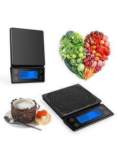 MITOYO Digital Coffee Scale - LCD Electronic Kitchen Scale - Food Scale - USB Rechargeable - 5kg/0.1g  - Image 5