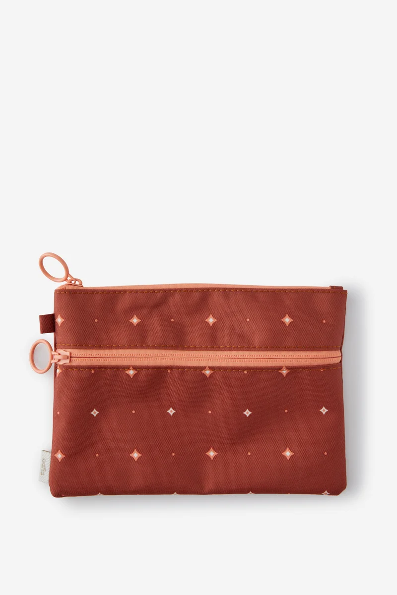 تايبو Double Zip Pencil Case