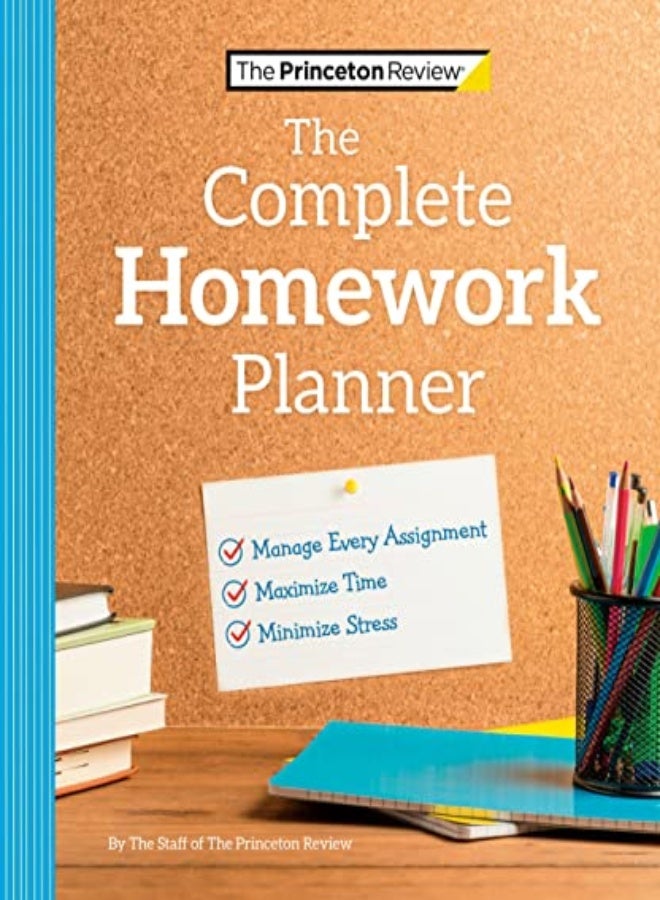 PRINCETON REVIEW COMP HOMEWORK PLANNER 