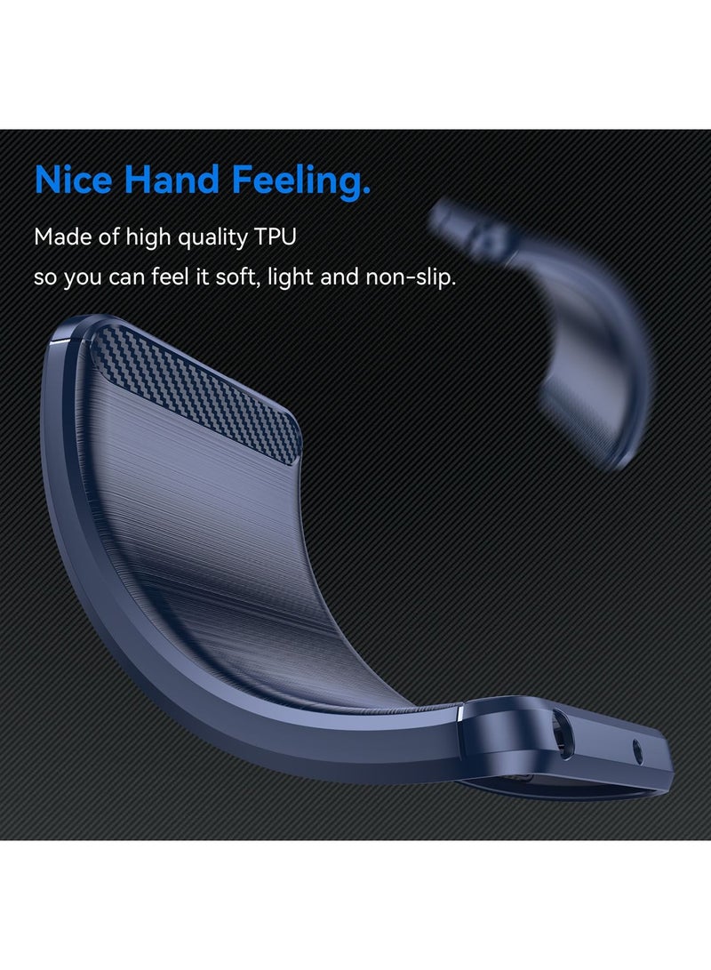 Red Rice Note 12 Pro/Xiaomi Poco x5 Pro Case Cover with Shockproof Anti-Scratch Anti-Shock Protective Protector Back Cover Blue - Image 5