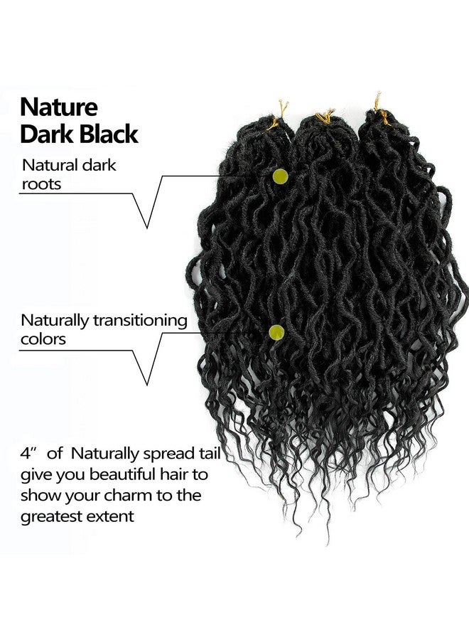 SuyiIRL Faux Locs Crochet Braid Hair Bohemian Locs 24 Inches Synthetic Dreads Ombre Braiding Hair Afro Dreadlock - Image 2