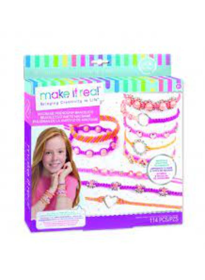 ميك إت ريل أساور الصداقة مكرميه