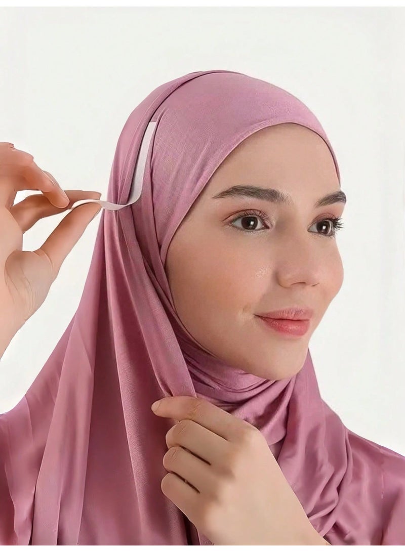 Miamia 36pcs Hijab Tape Accessories Hijab Pins Simple Easy to Wear Casual Hijab Anti-slip Double-sided Adhesive Tape Hijab Accessories - Image 3