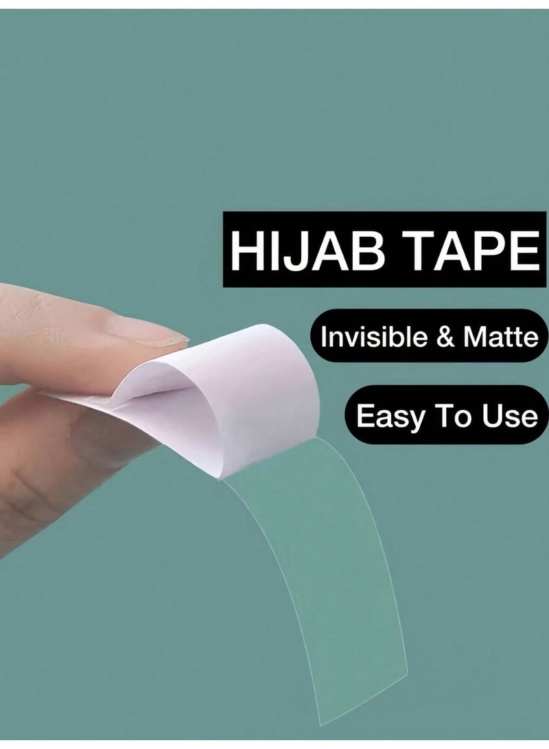 Miamia 36pcs Hijab Tape Accessories Hijab Pins Simple Easy to Wear Casual Hijab Anti-slip Double-sided Adhesive Tape Hijab Accessories - Image 4
