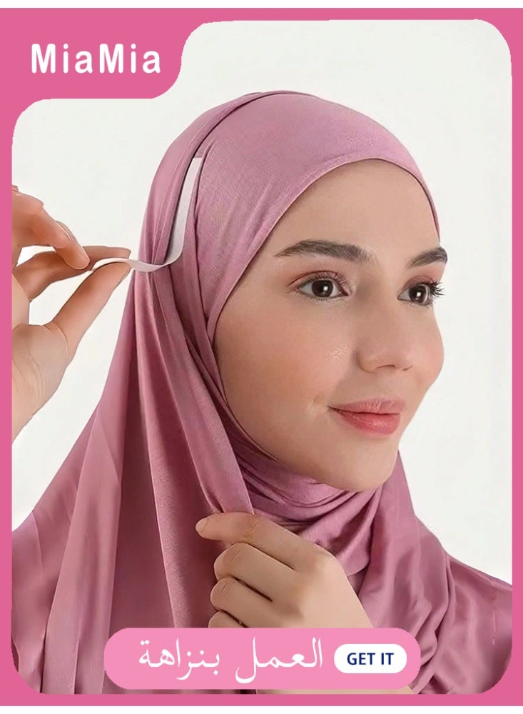Miamia 36pcs Hijab Tape Accessories Hijab Pins Simple Easy to Wear Casual Hijab Anti-slip Double-sided Adhesive Tape Hijab Accessories - Image 1