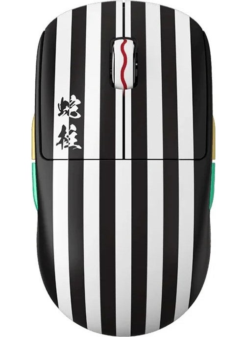 PULSAR X2A Demon Slayer Iguro Obanai Wireless Size 1 Mini Dual Hand Symmetric Gaming Mouse (PX2A1IN)  - Image 1