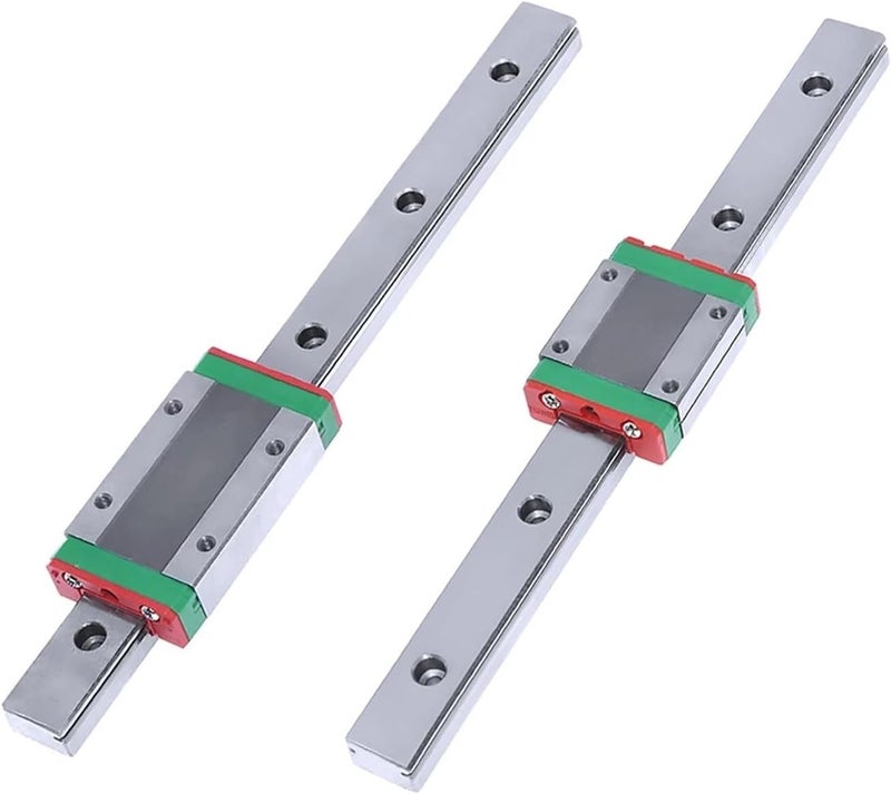 Miniature Linear Rail Guide, Slide MGN7H 100-800mm Pack Of 2 Pcs(500mm) - Image 4