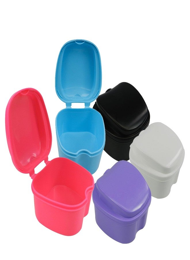 Dentosmile Denture Boxes, Retainer Box Orthodontic Mouth Guard Dental Storage Container/Teeth Storage Box (Assorted) (10) - Image 2
