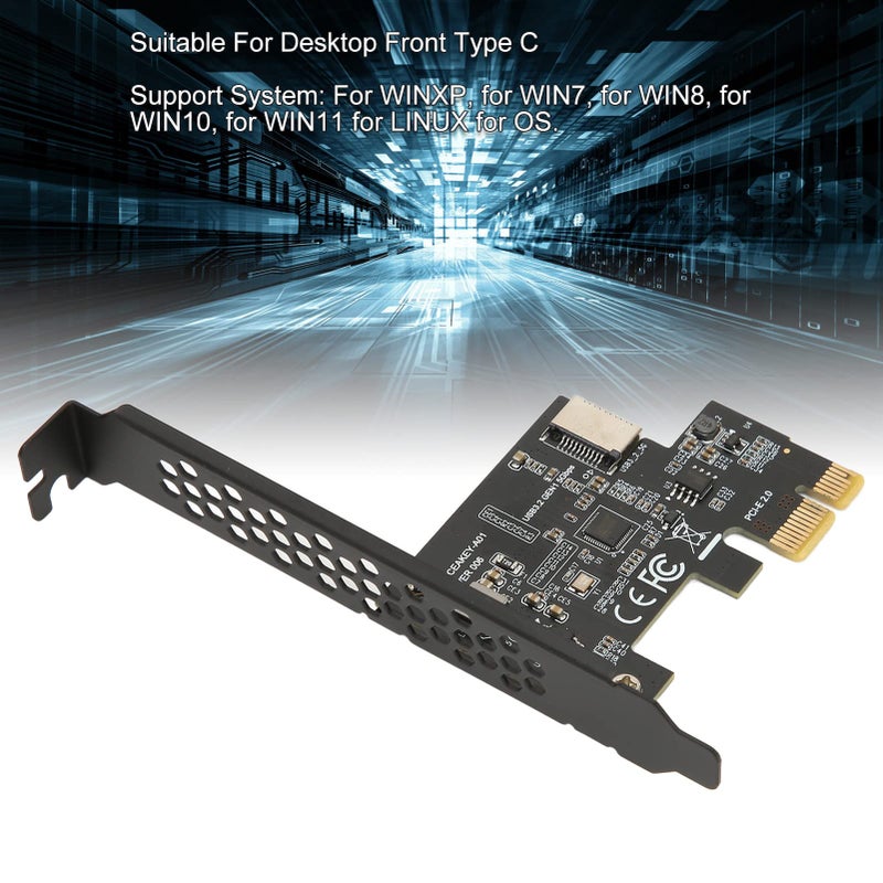 USB C Front Panel Expansion Card For Efficient Data Management And Synchronization - Image 3
