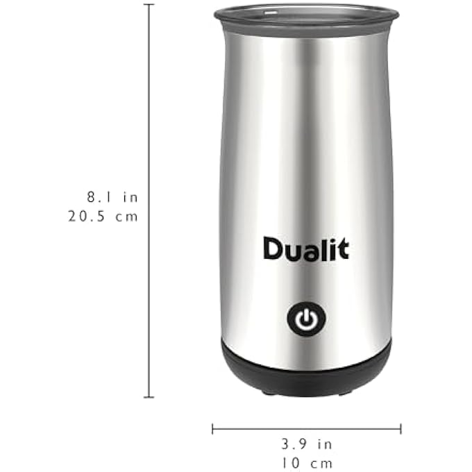 Dualit Cocoatiser Hot Chocolate Maker  250Ml Capacity  Powder Buttons  Grated Chocolate  Velvety Hot Chocolate In 3 Mins  Cordless Jug  Chrome - Image 5