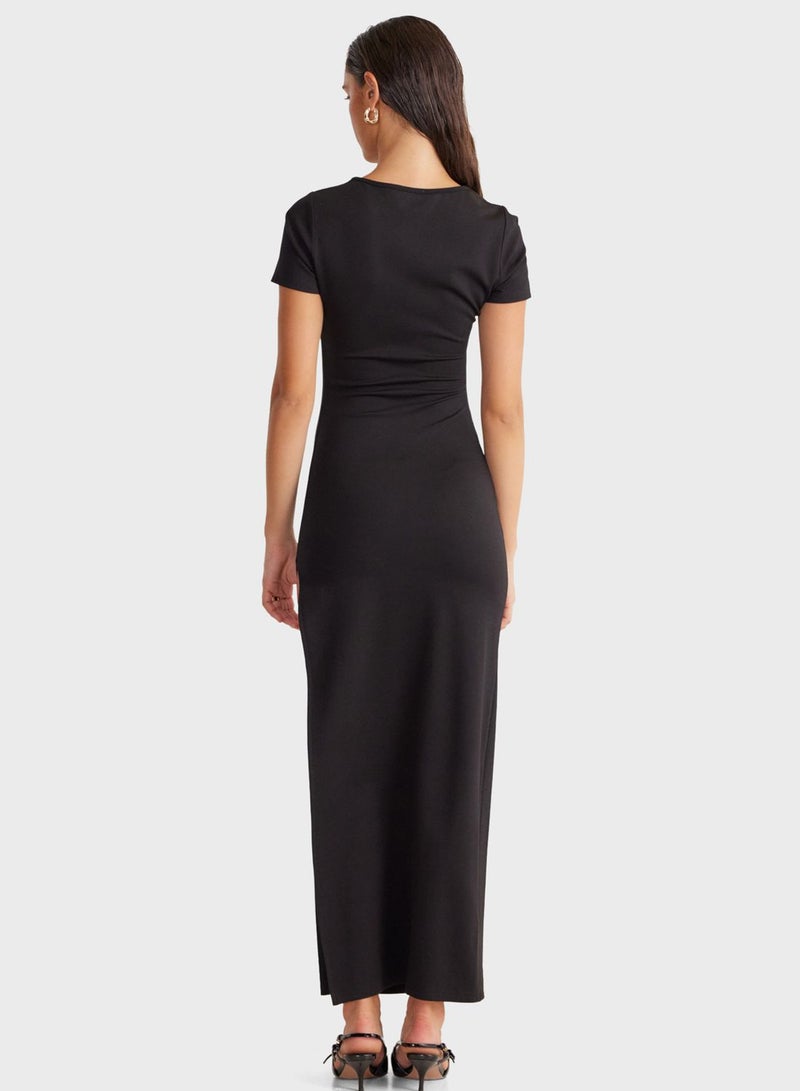 SNDYS Side Slit Dress - Image 2