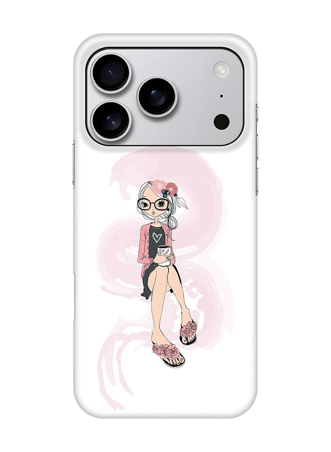 Stylizedd For iPhone 17 Pro,Case, [Compatible with MagSafe] Magnetic cover Slim fit Protection Matte, - Nerdy Cute