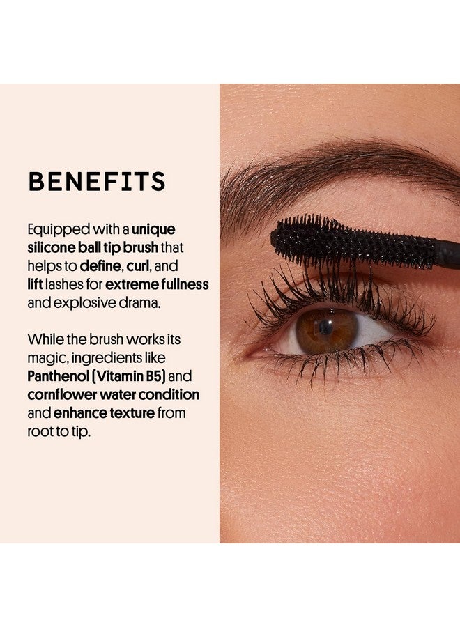 وينكي لوكس ماسكارا وينكي لوكس إكستراڤالاش، ماسكارا مكثفة ومطولة للرموش - ماسكارا سوداء لمكياج العيون - Image 3