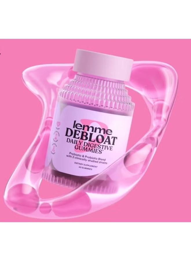 Lemme, Debloat, Daily Digestive Probiotic Gummies, 60 Gummies - Image 2