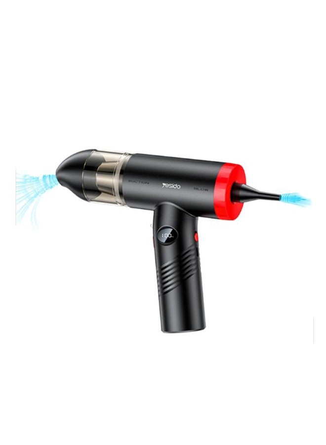 يسيدو Yesido VC06 مكنسة كهربائية مزدوجة الأغراض تعمل بالنفخ والشفط (أسود)⁩ - Image 1