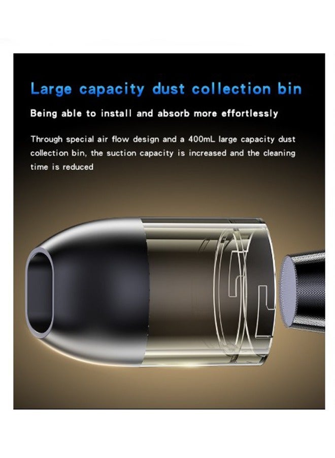 يسيدو Yesido VC06 مكنسة كهربائية مزدوجة الأغراض تعمل بالنفخ والشفط (أسود)⁩ - Image 4