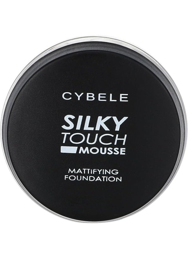 Cybele Silky Touch Mousse Mattifying Foundation - No. 03 Honey