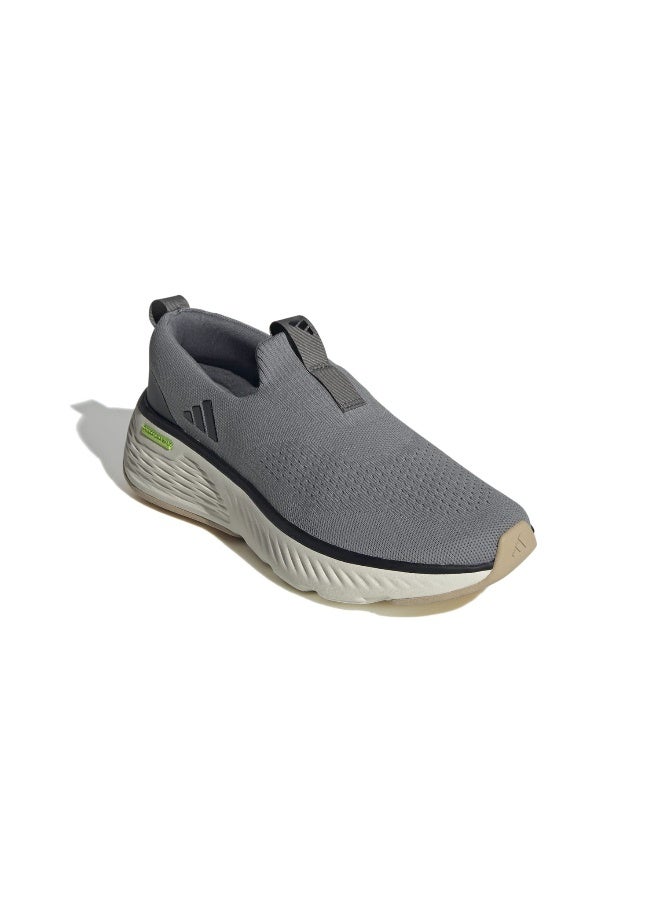 Adidas Cloudfoam Go Lounger Grey Sportswear Shoes For Men 6.5  - Image 1