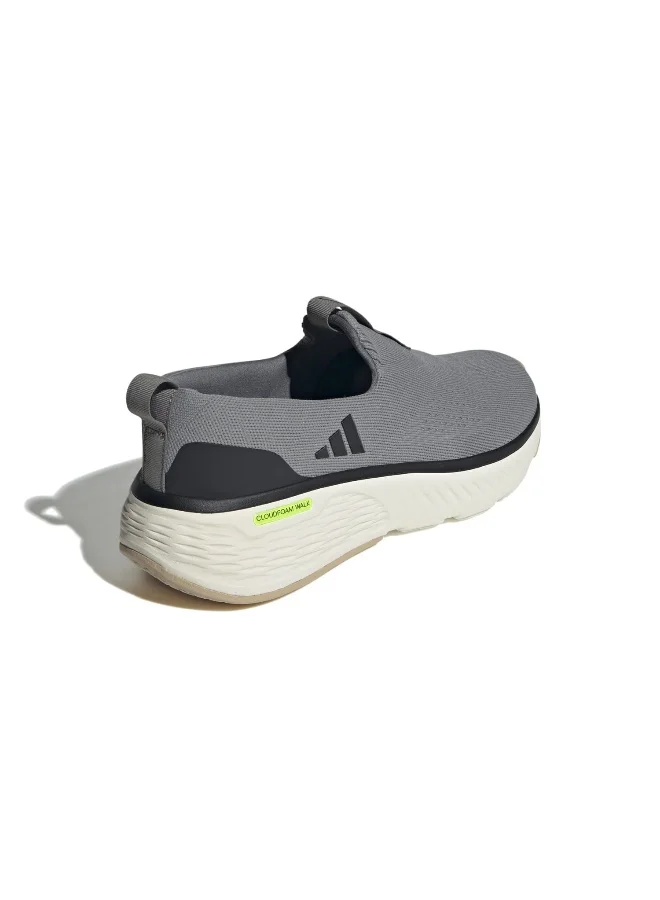 adidas حذاء رياضي رجالي Cloudfoam Go Lounger رمادي مقاس 6.5
