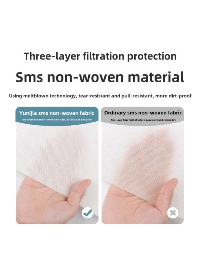 Disposable Sterilized Bed Sheet Quilt Cover Pillowcase Four-piece Set For Travel Portable Independent Hotel Bedding-Color:Disposable Bath Towel Bag 70*140cm - Image 4