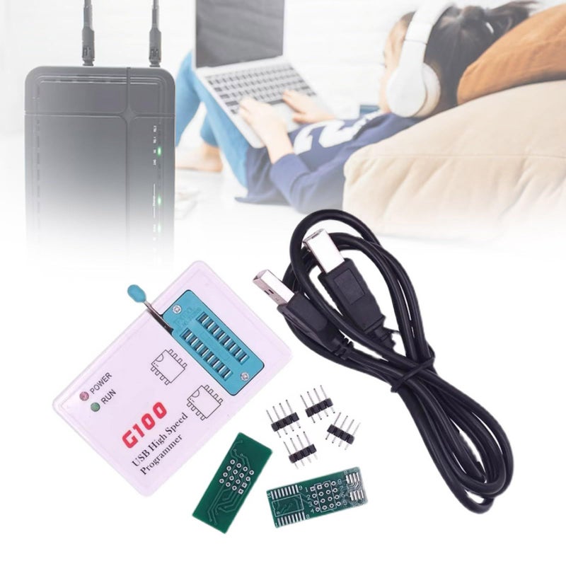 G100 Programmer Auto Recognition USB 2.0 BIOS Writer For 24 25 95 Chips Kit - Image 4