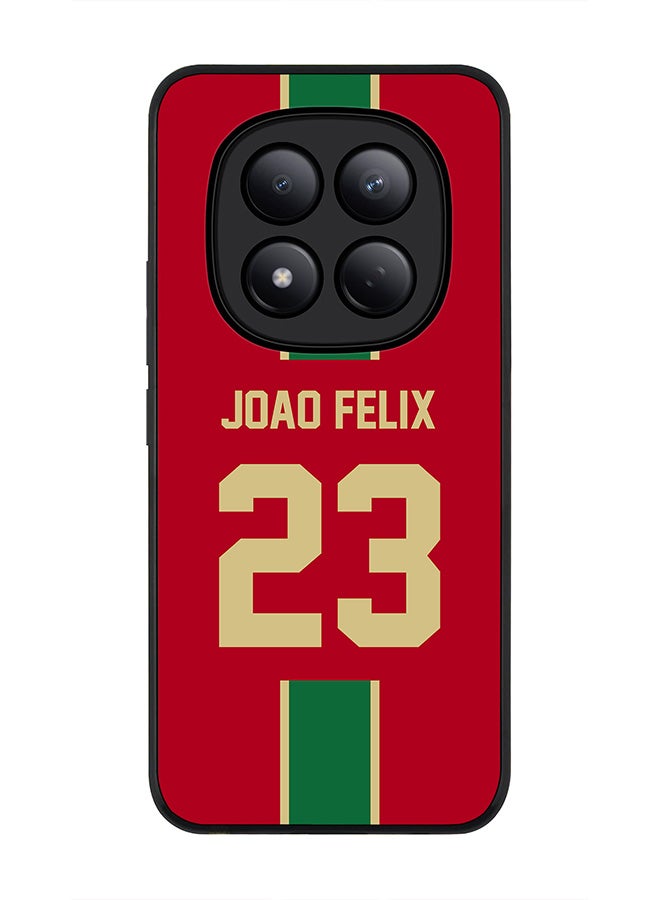 For Xiaomi Redmi Note 15 Pro 4G Case,Slim fit Camera Protection, Shockproof Thin Phone cover  - Football - Portugal - Joao Felix