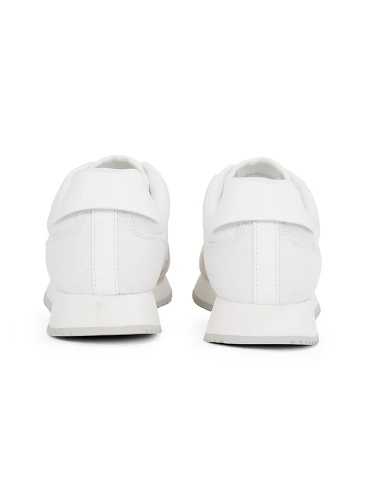 كالفن كلاين جينز RETRO LOW LACE UP CANVAS RUNNER TRAINERS