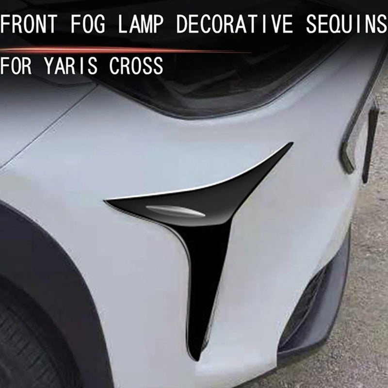 QASULER Fog Light Trim for Toyota Yaris Cross - Image 4
