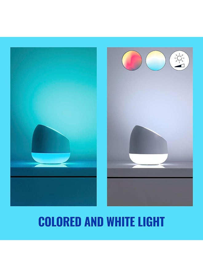 Wiz Squire Portable Smart Lamp, RGB Color + Tunable White, Wi-Fi And Bluetooth - Type G Plug - Image 4