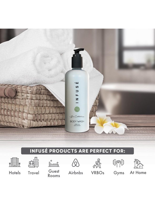 Terra Pure Infuse White Tea And Coconut Body Wash | 400 Ml Single  - Image 2
