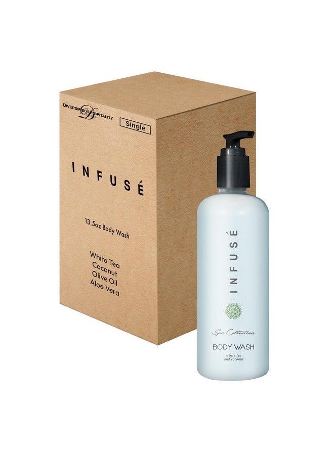 Terra Pure Infuse White Tea And Coconut Body Wash | 400 Ml Single  - Image 1