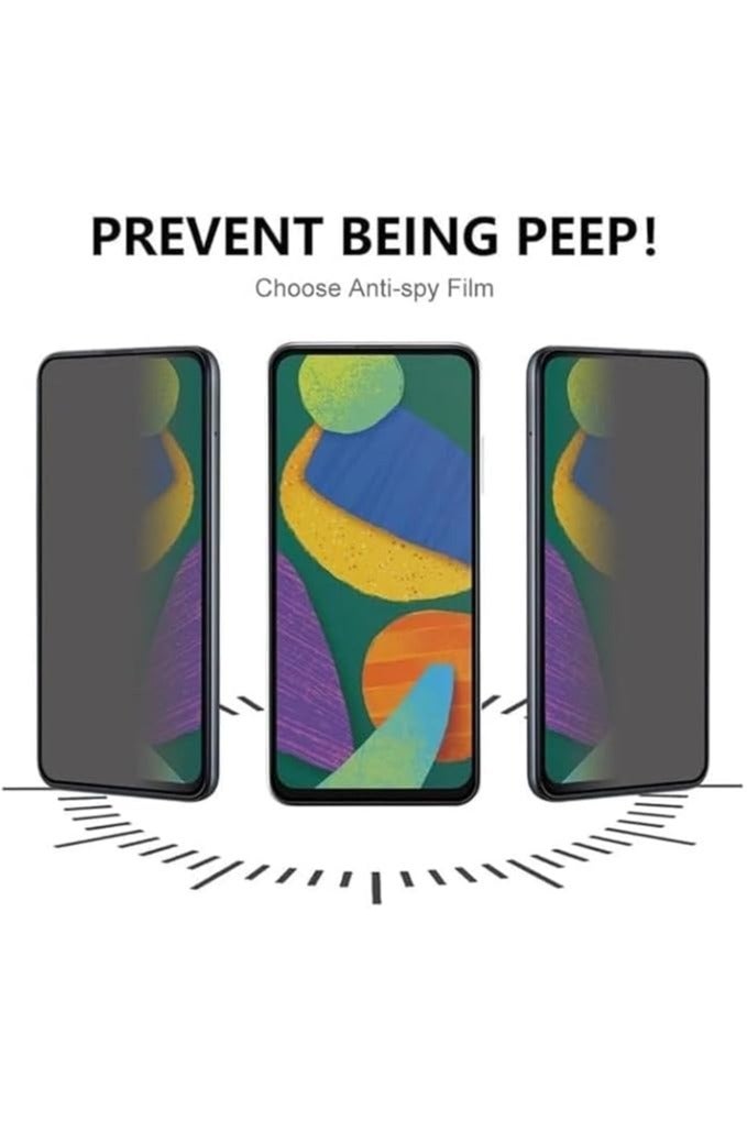 DUX Tempered Glass Screen Protector, DUX - DUCIS Compatible with Samsung S25 Plus, Full Coverage Black Edge Clear Screen Protector (Privacy) - Image 2