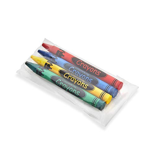 CrayonKing 250 Sets of 4Packs 1000 Bulk Crayons NonToxic Individually Wrapped Perfect for Parties Restaurants Classrooms More - Image 1