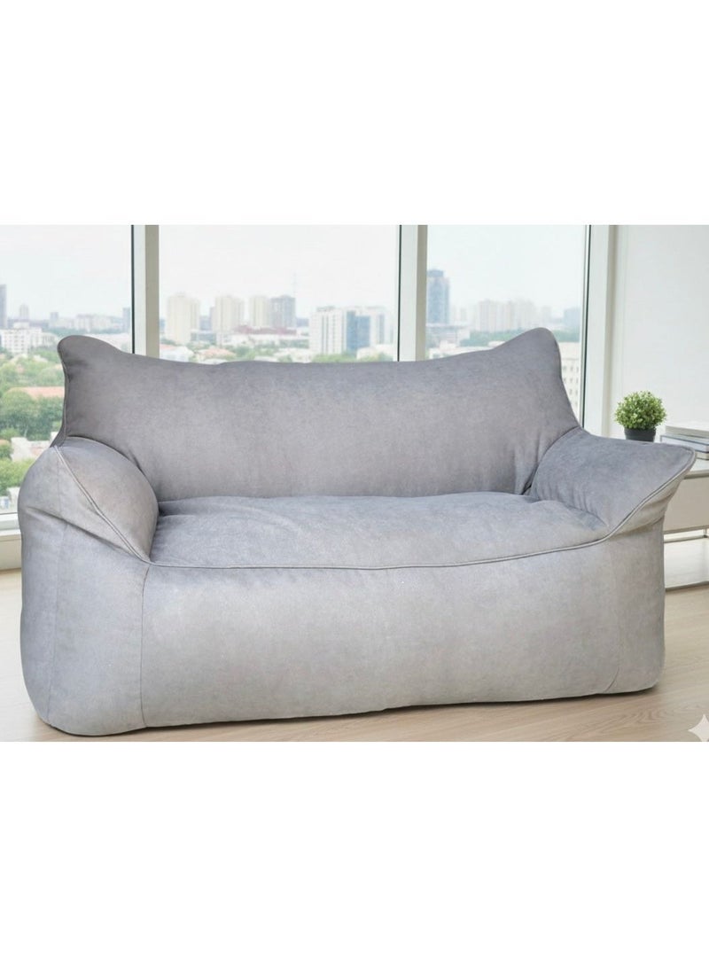 الهرمين كنبة بين باج بلون جراي - Image 2