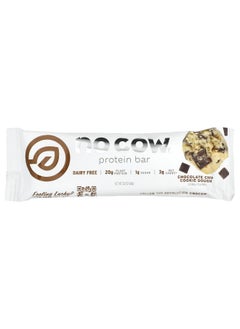 No Cow No Cow, Protein Bar, Chocolate Chip Cookie Dough, 12 Bars, 2.12 oz (60 g) Each  - Image 3