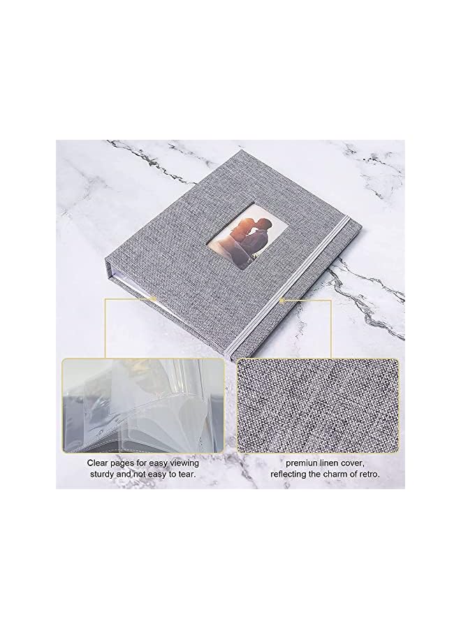 The Bros ألبوم صور بولارويد ميني 208 جيب 2x3 بوصة للصور لكاميرات فوجي فيلم إنستكس ميني 7s 8 9 11 25 26 40 50s 90 إيفو Z2300 وكاميرا بولارويد سناب (رمادي) - Image 5